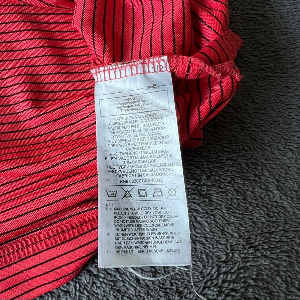 🔥Adidas Men's Red Polo Shirt - Picture 5 of 6